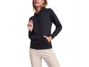 Urban damska bluza z kapturem, błękit królewski / biały
