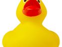 Quack gadżet antystresowy w kształcie kaczki, żółty