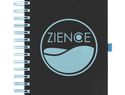 Notes Wiro, czarny / niebieski