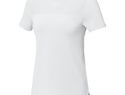 Borax luźna koszulak damska z certyfikatem recyklingu GRS, biały