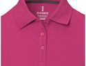 Damskie polo Calgary z krótkim rękawem, magenta