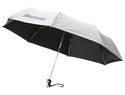 Automatyczny parasol składany 21,5" Alex, srebrny / czarny