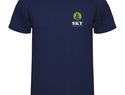 Montecarlo sportowa koszulka męska z krótkim rękawem, granatowy