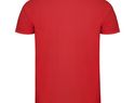 Star koszulka dziecięca polo z krótkim rękawem, czerwony
