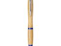 Bambusowy długopis Nash, piasek pustyni / błękit królewski