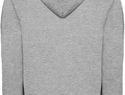 Urban dziecięca bluza z kapturem, marl grey / czarny