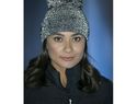 Rigi czapka odblaskowa typu beanie, czarny