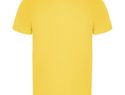 Imola sportowa koszulka dziecięca z krótkim rękawem, żółty