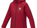 Notus damska ocieplana kurtka softshell, czerwony