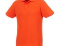 Helios - koszulka męska polo z krótkim rękawem, pomarańczowy