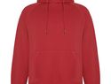 Vinson bluza unisex z kapturem, czerwony