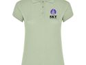 Star koszulka damska polo z krótkim rękawem, mist green