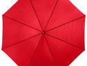 Parasol automatyczny Lisa 23'' z drewnianą rączką, czerwony