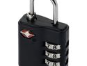 Kłódka do bagażu Traveler TSA, czarny