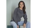 Jasper women’s organic recycled crewneck sweater, czerwony