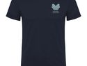 Beagle koszulka męska z krótkim rękawem, navy blue