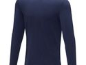 Ponoka long sleeve men's organic t-shirt, granatowy