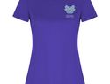 Imola sportowa koszulka damska z krótkim rękawem, mauve