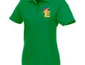 Helios - koszulka damska polo z krótkim rękawem, zielona paproć