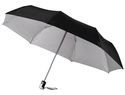 Automatyczny parasol składany 21,5" Alex, czarny / srebrny