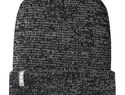 Rigi czapka odblaskowa typu beanie, czarny