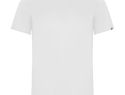 Imola sportowa koszulka dziecięca z krótkim rękawem, biały