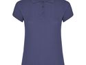 Star koszulka damska polo z krótkim rękawem, blue denim