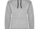 Urban damska bluza z kapturem, marl grey / czarny