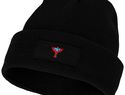 Czapka typu beanie Boreas z naszywką, czarny