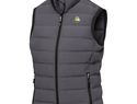 Caltha women's insulated down bodywarmer, szary sztormowy