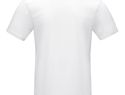 Męska koszulka organiczna Azurite z krótkim rękawem z certyfikatem GOTS, biały