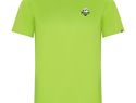 Imola sportowa koszulka dziecięca z krótkim rękawem, fluor green