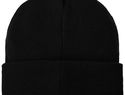 Czapka typu beanie Boreas z naszywką, czarny