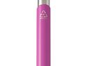 Moneta długopis z aluminium z recyklingu, magenta