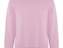 Batian bluza unisex z okrągłym dekoltem, jasnoróżowy