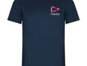 Imola sportowa koszulka męska z krótkim rękawem, granatowy