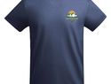 Breda koszulka męska z krótkim rękawem, navy blue