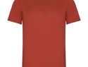 Imola sportowa koszulka dziecięca z krótkim rękawem, czerwony