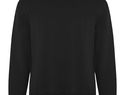 Batian bluza unisex z okrągłym dekoltem, czarny
