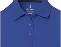 Damskie polo Calgary z krótkim rękawem, niebieski