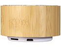 Bambusowy głośnik Cosmos z funkcją Bluetooth®, piasek pustyni / biały