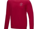 Jasper men’s organic recycled crewneck sweater, czerwony