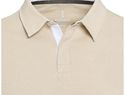 Clyde bluza polo do rugby unisex, oatmeal