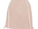 Orissa  plecak ściągany sznurkiem z bawełny organicznej z certyfikatem GOTS o gramaturze 100 g/m², pale blush pink