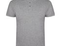 Star koszulka męska polo z krótkim rękawem, marl grey