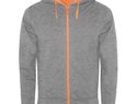 Fuji bluza unisex, szary melanż