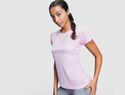 Montecarlo sportowa koszulka damska z krótkim rękawem, mauve