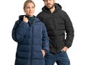 Nepal ocieplana parka unisex , czarny