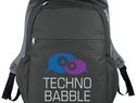 Smukły plecak na laptop 15", ciemnografitowy