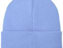 Czapka typu beanie Boreas z naszywką, jasnoniebieski
